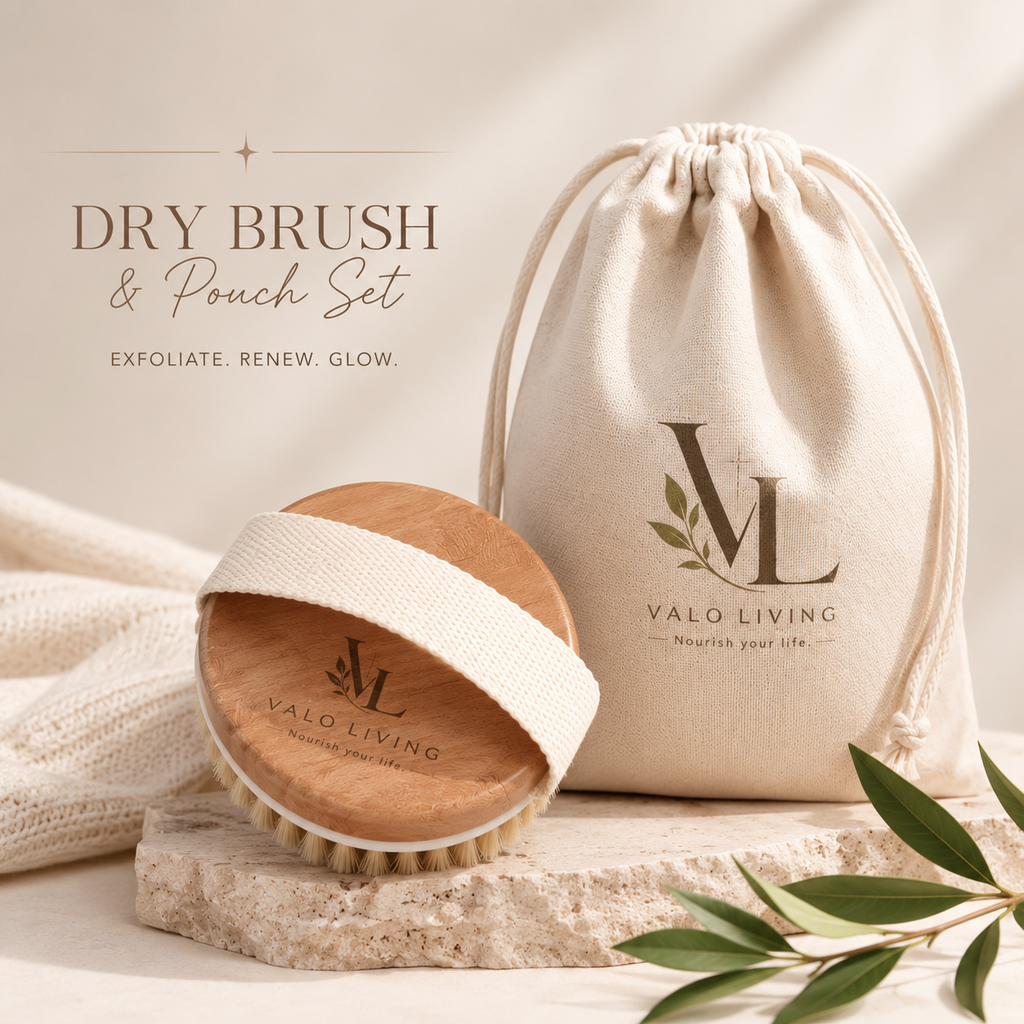 Dry Brush & Pouch set