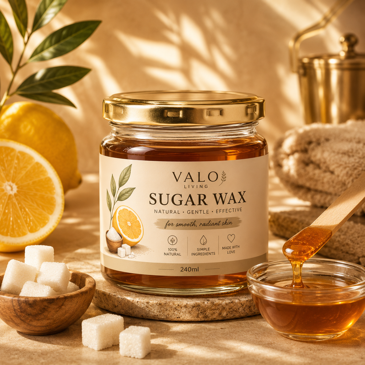 Natural Sugar Wax | 250ml
